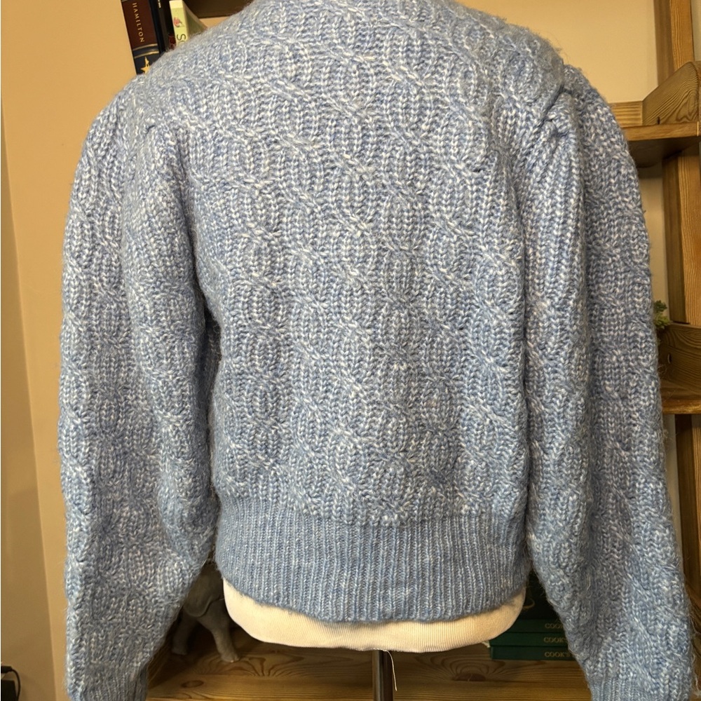 Mango Light Blue Sweater - Picture 4 of 6